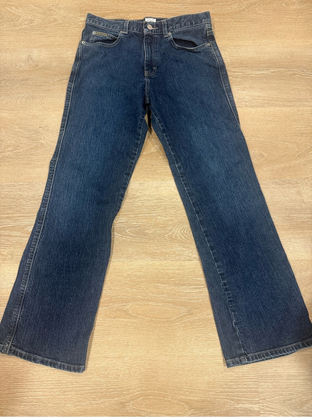 Calvin Klein Jeans indigo denim five-pocket jeans